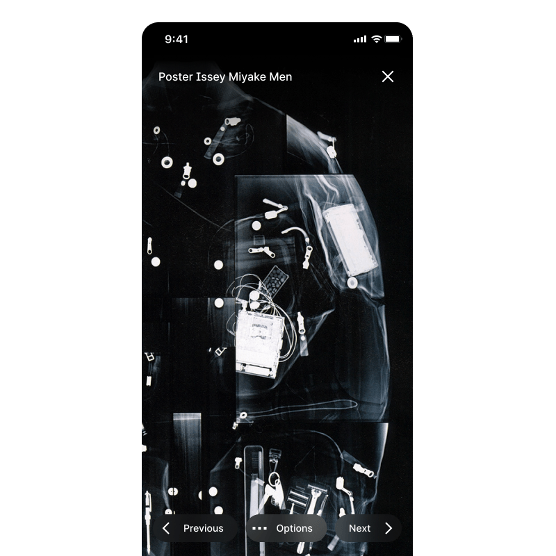 Preview image in Cube mobile